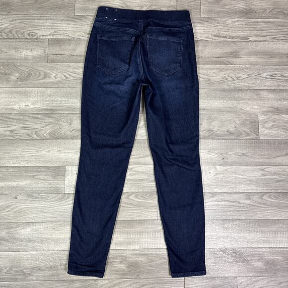 Talbots Pull On Jegging High Rise Skinny Jeans Dark Wash sz 6 - Picture 5 of 6